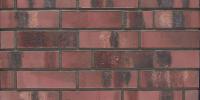 Клинкерная плитка Stroeher Brickwerk 655 violettrot рельефная, 240*71*12 мм