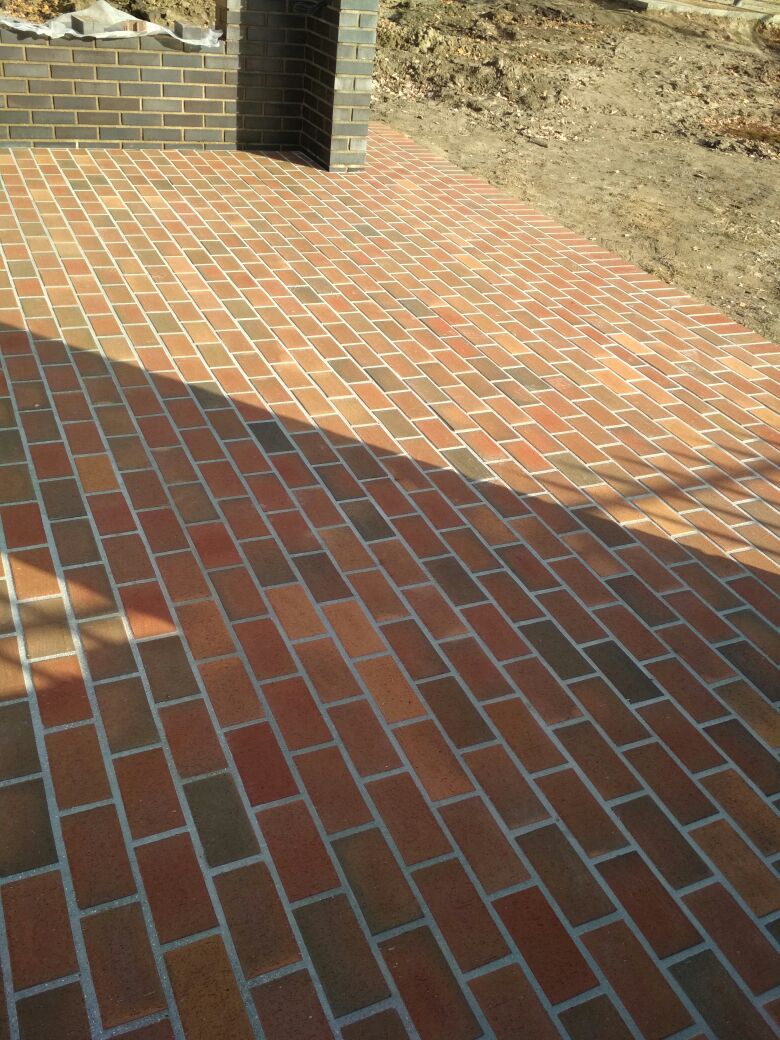 Укладка брусчатки