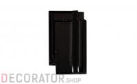 Керамическая черепица рядовая TONDACH Sulm black Amadeus