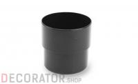 Муфта трубы GALECO ПВХ  графит RAL 7021  D 100 мм