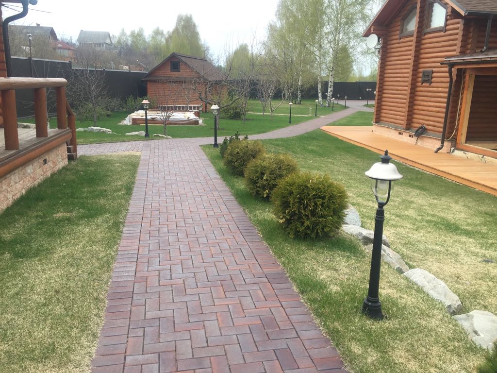 Укладка брусчатки