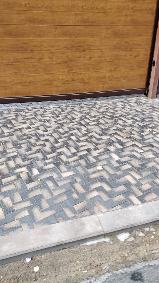 Укладка брусчатки