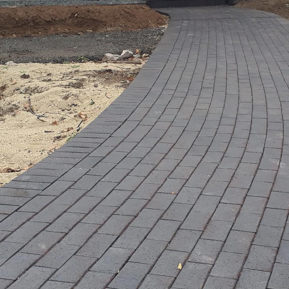 Укладка брусчатки