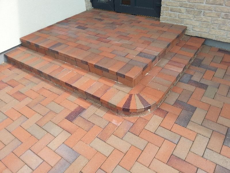 Укладка брусчатки