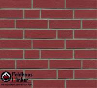 Клинкерная плитка Feldhaus Klinker R711DF14 accudo carmesi, 240*52*14 мм