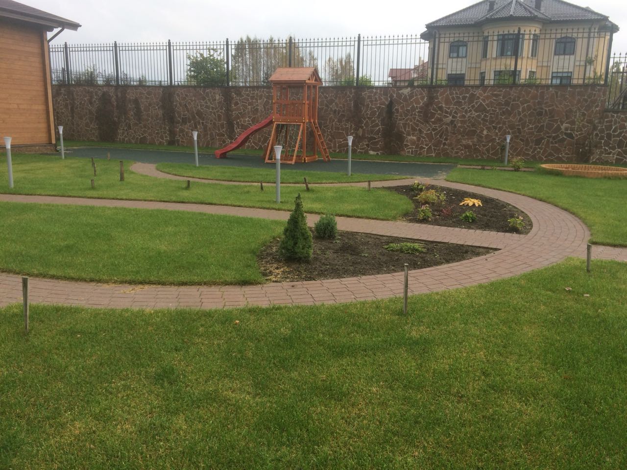 Укладка брусчатки