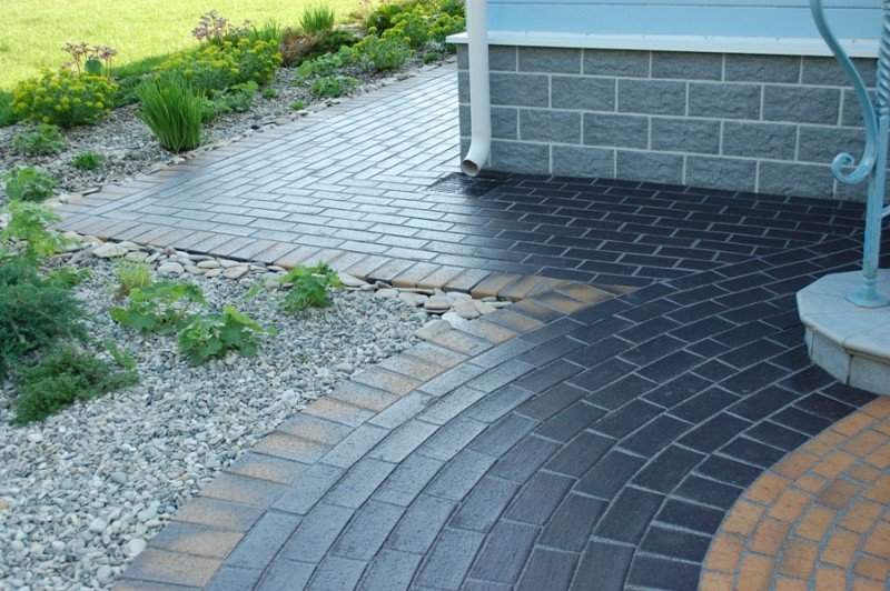 Укладка брусчатки