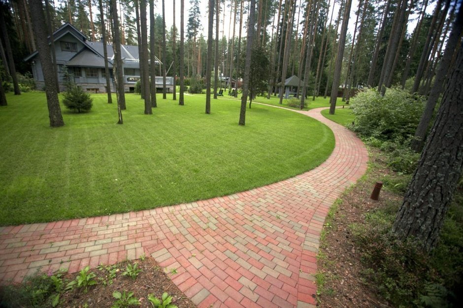 Укладка брусчатки