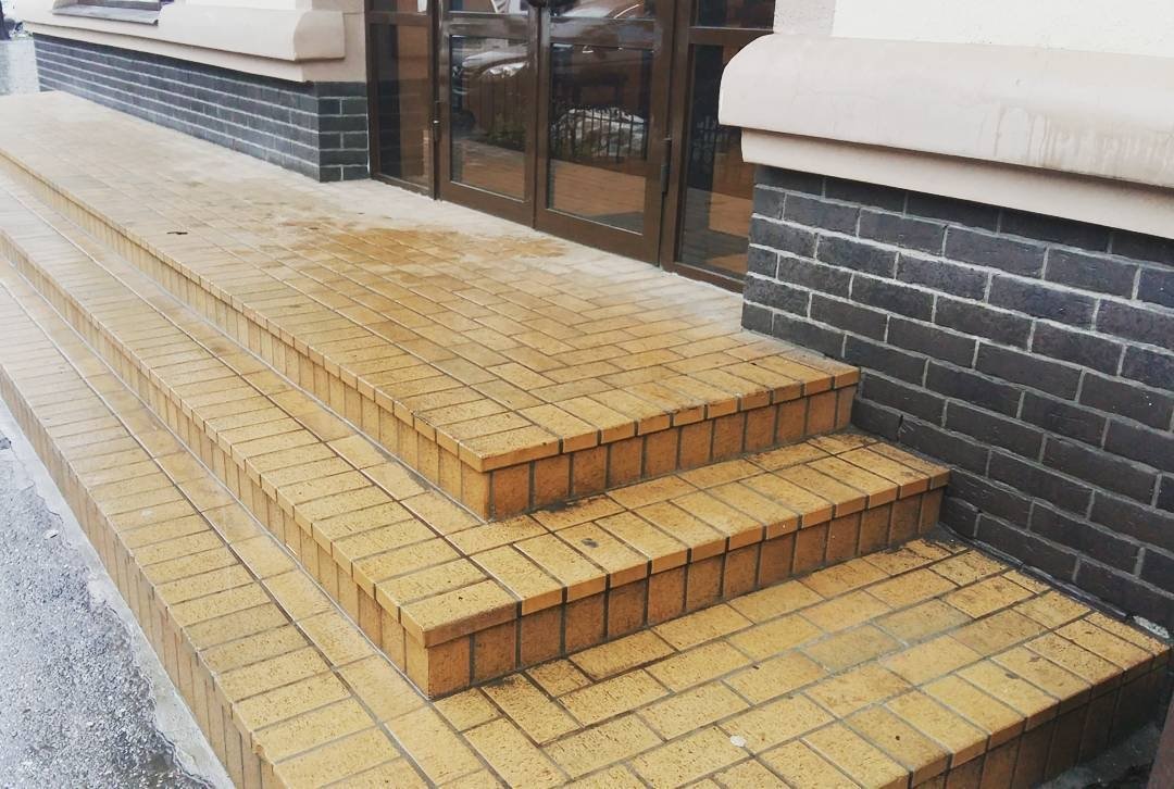 Укладка брусчатки