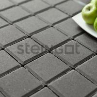 Тротуарная плитка Steingot Квадрат Серый, 100*100*60 мм