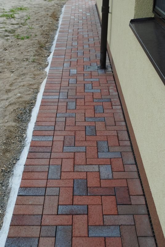 Укладка брусчатки