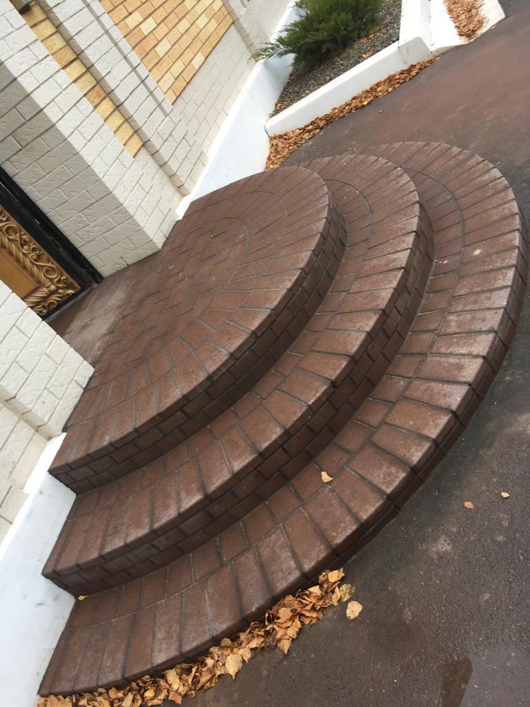 Укладка брусчатки