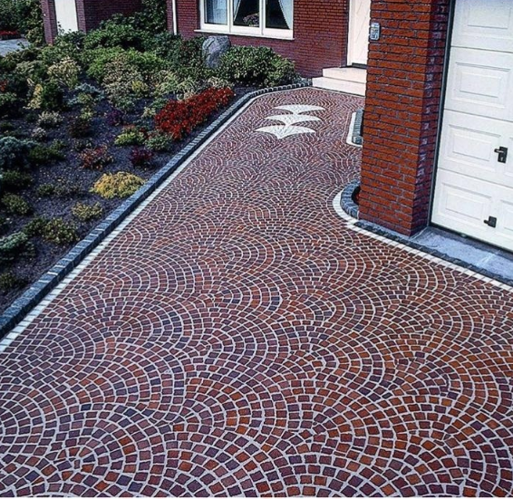 Укладка брусчатки