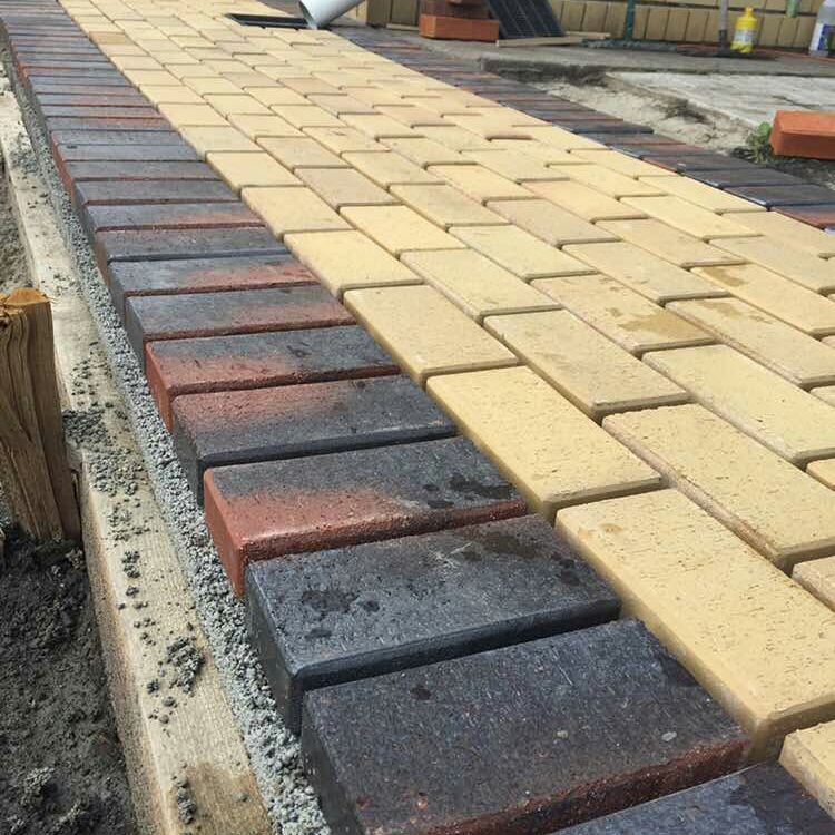 Укладка брусчатки