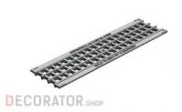 Решетка водоприемная Gidrolica Standart РВ-10.13,6.50 кл. С250 чугунная оцинкованная, 500*136*13,5 мм