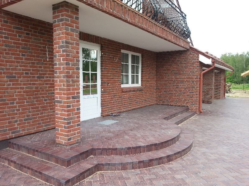 Укладка брусчатки