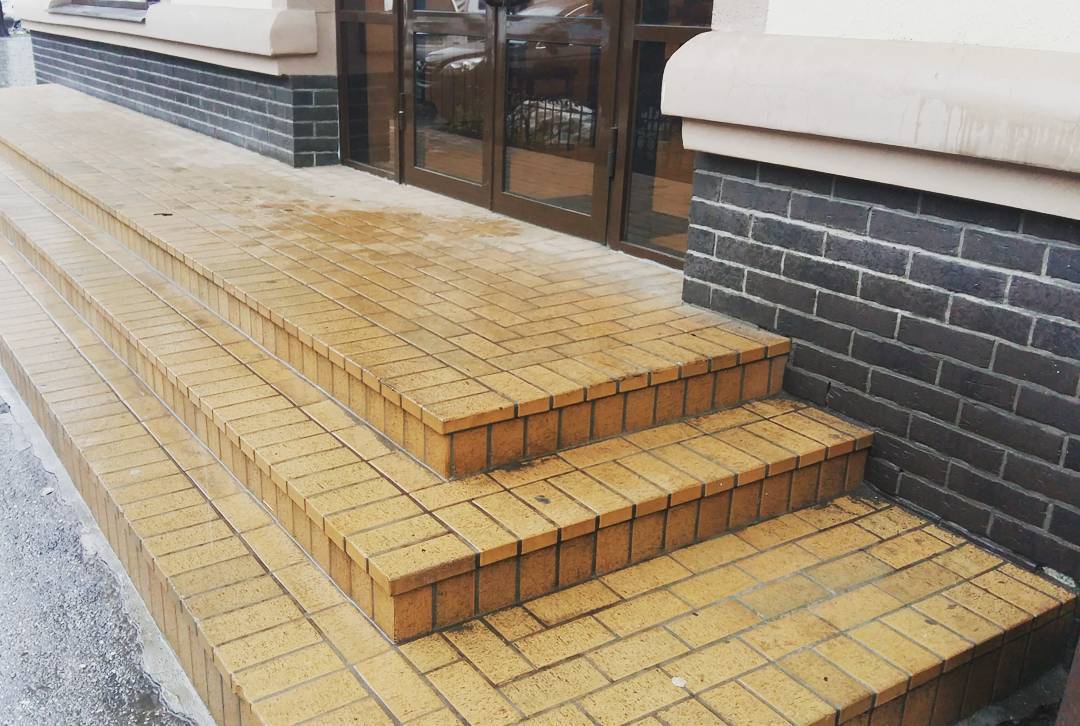 Укладка брусчатки