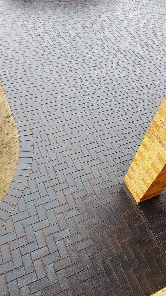 Укладка брусчатки