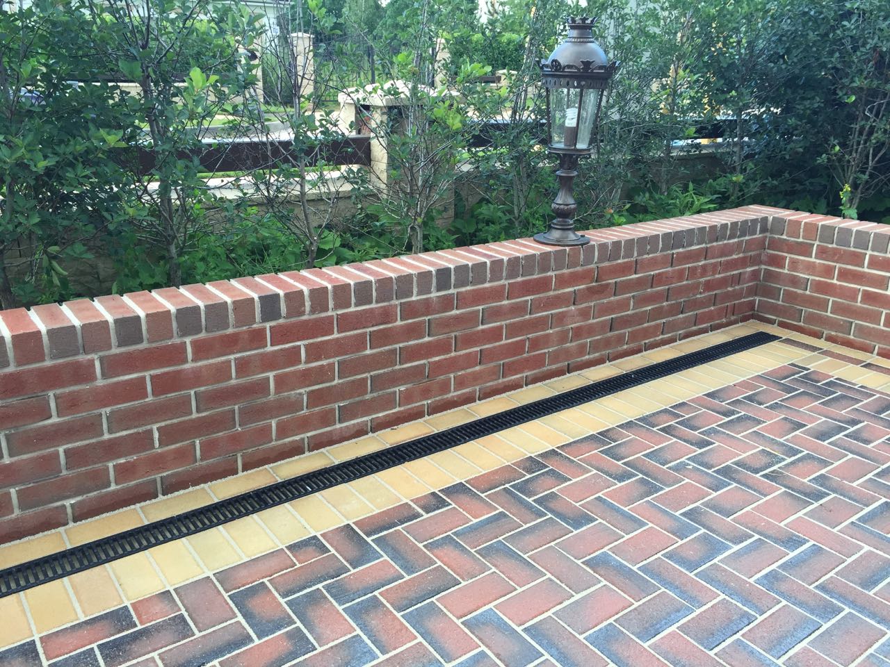 Укладка брусчатки