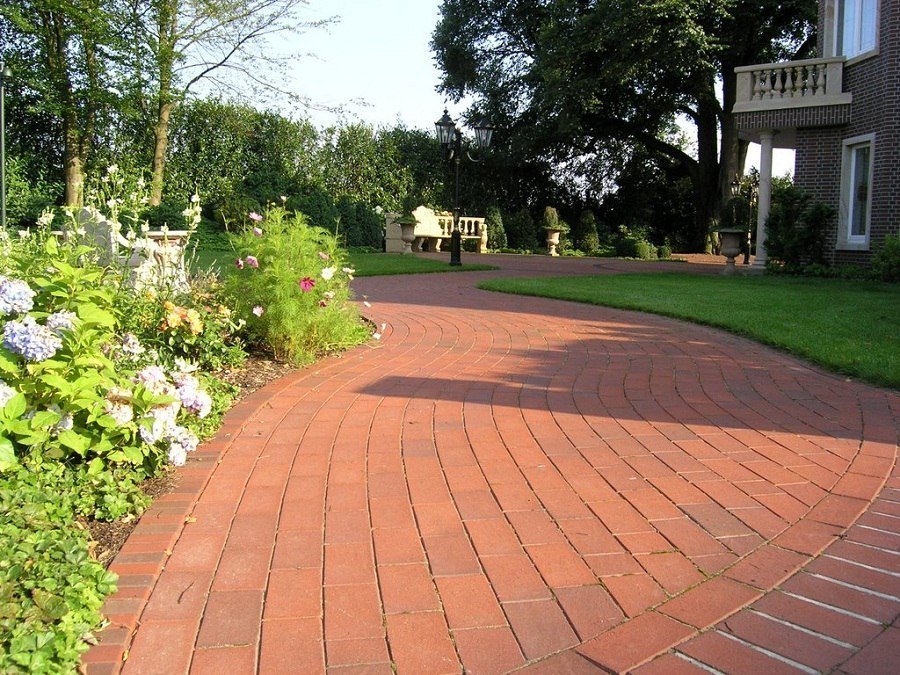 Укладка брусчатки