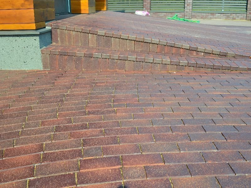 Укладка брусчатки