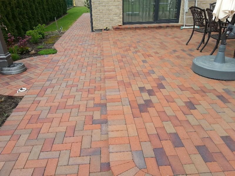 Укладка брусчатки