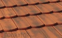 Цементно-песчаная черепица рядовая BRAAS Ревива, антик