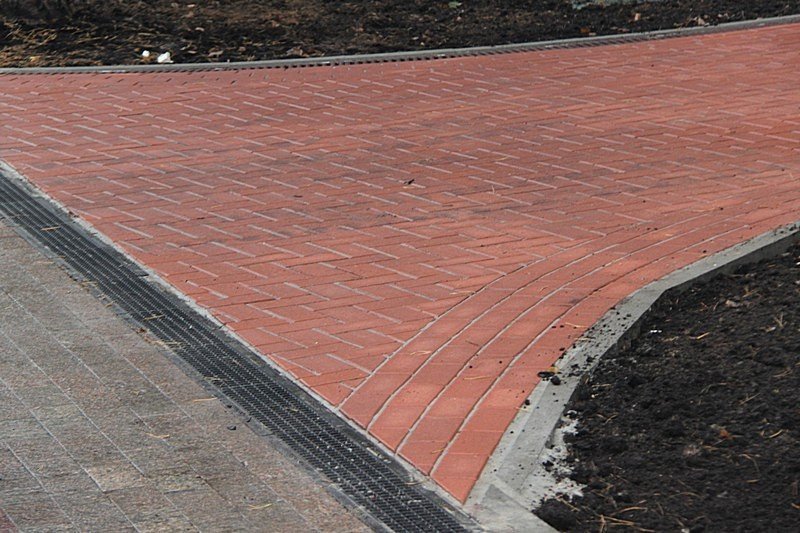 Укладка брусчатки