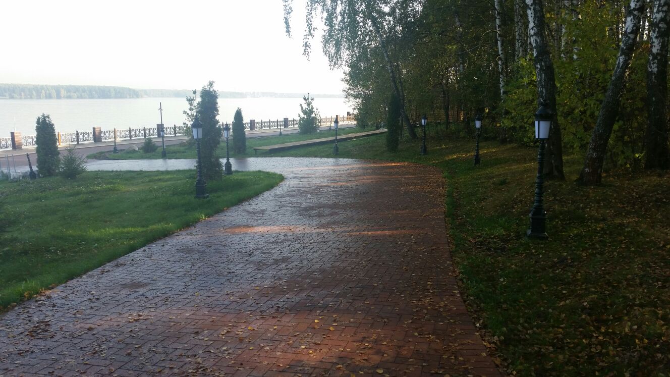 Укладка брусчатки