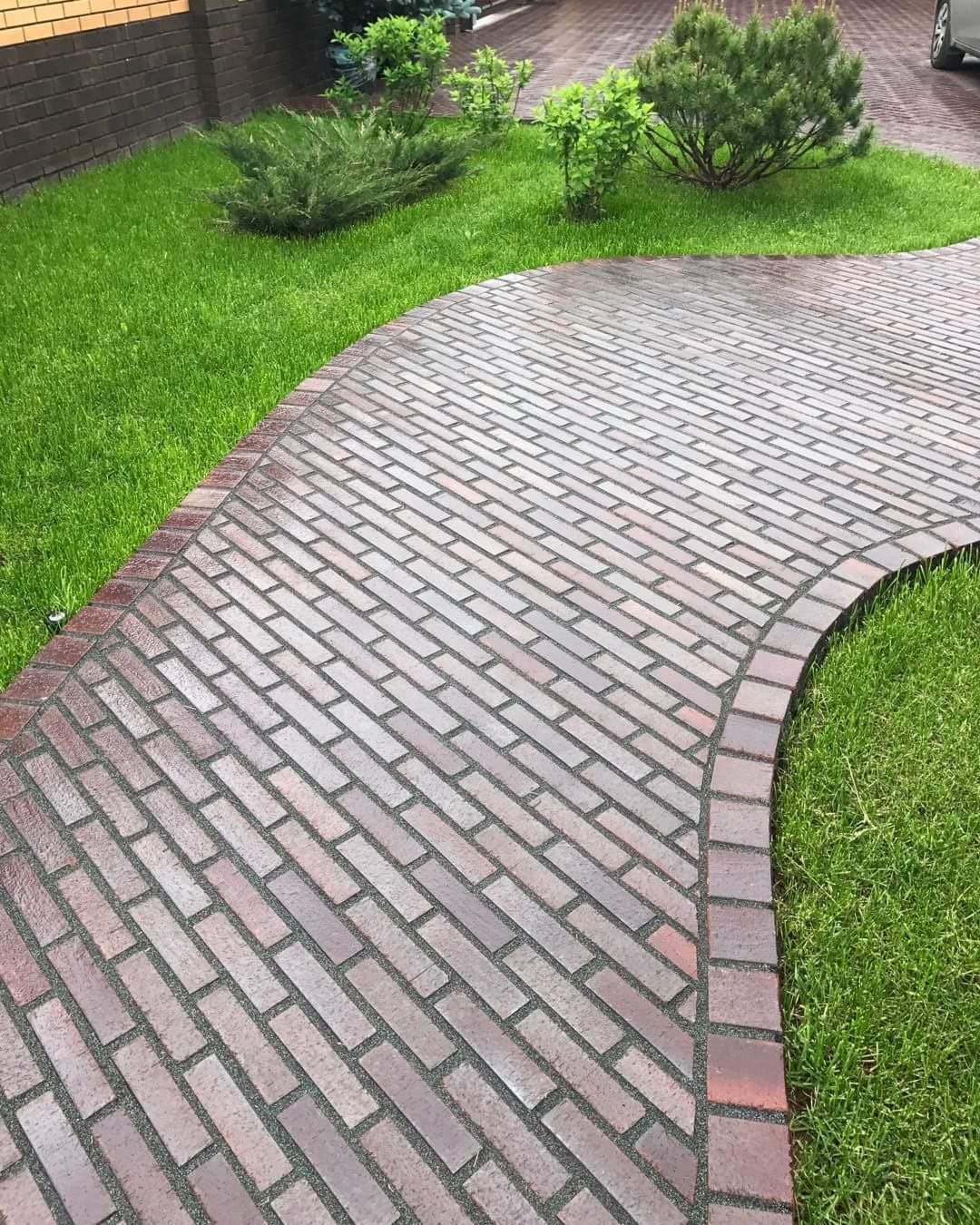 Укладка брусчатки