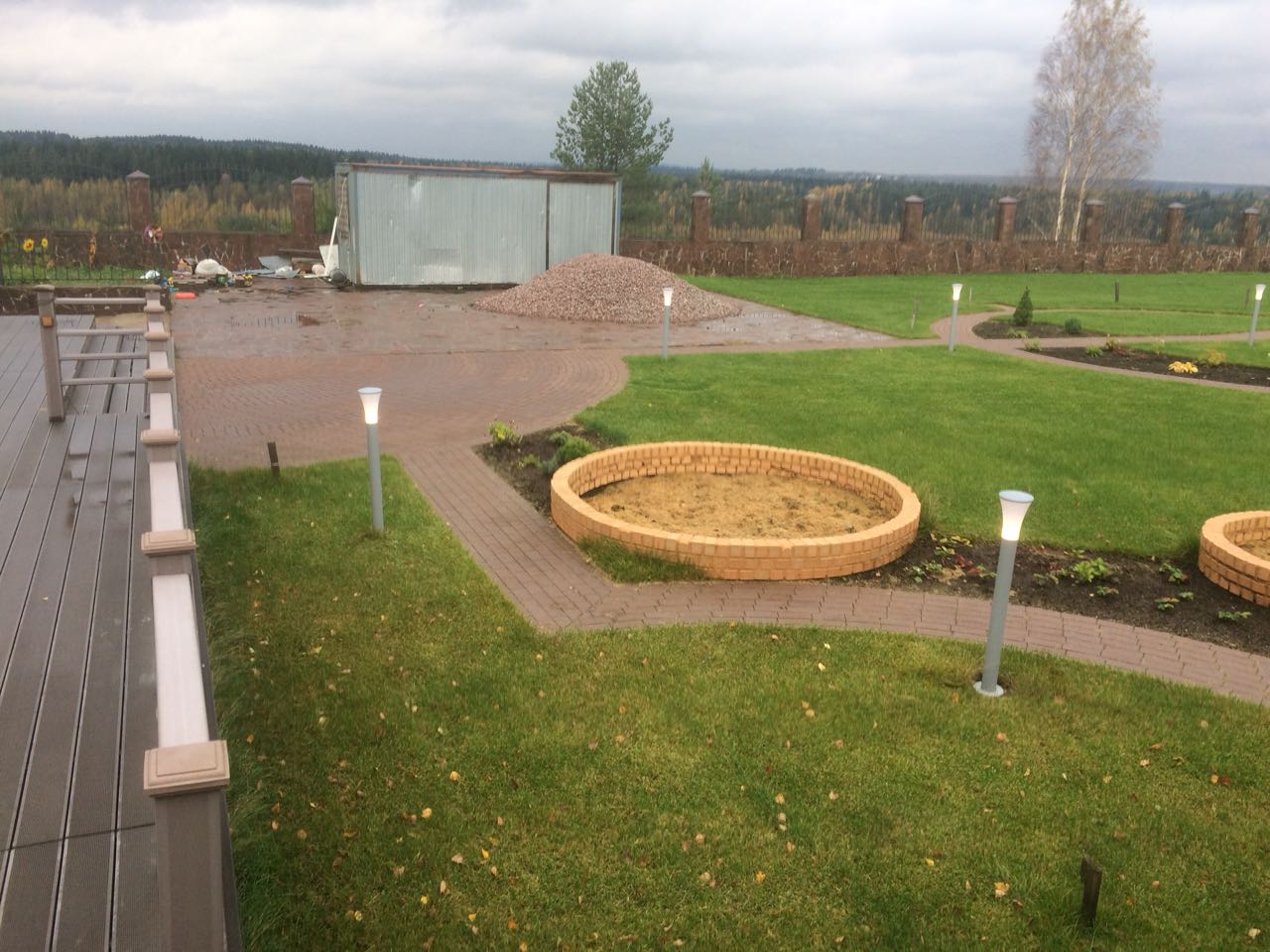 Укладка брусчатки