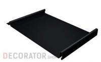 Фальцевая кровля Grand Line Velur 20 RAL 9005 черный (кликфальц)