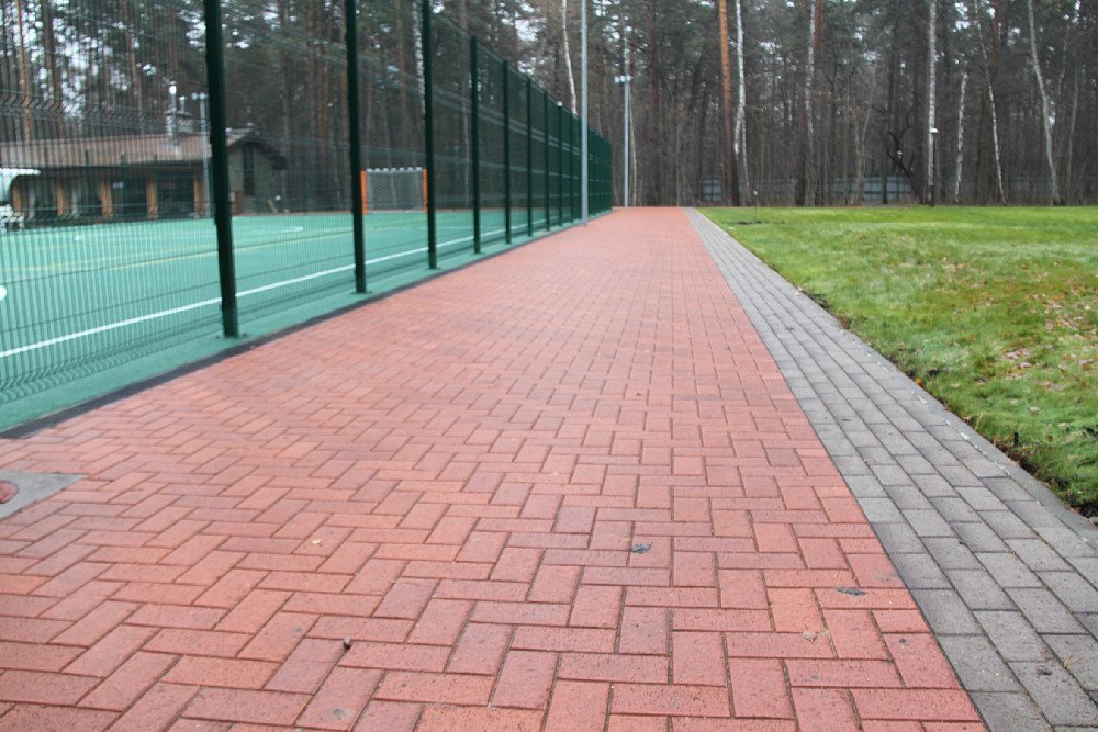 Укладка брусчатки