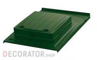 Кровельный люк UNIROOF 1180*900*243 мм, зеленый