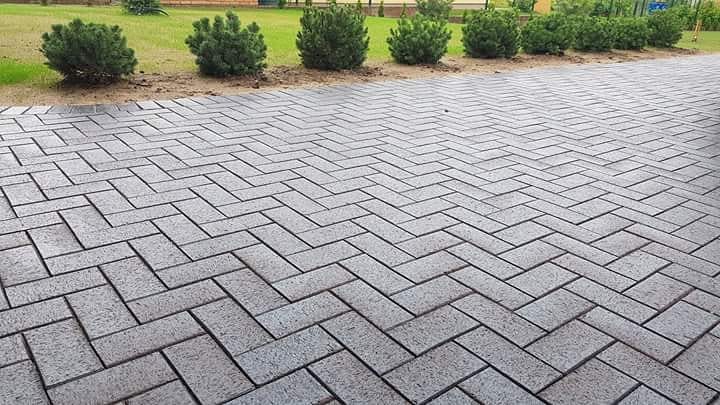 Укладка брусчатки