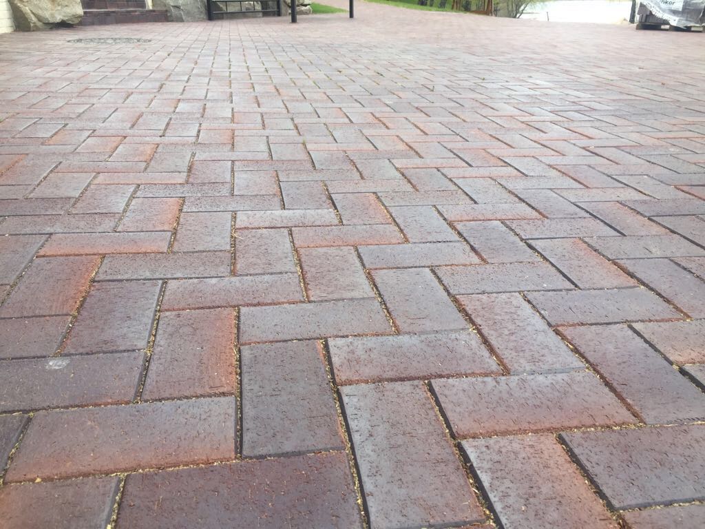 Укладка брусчатки