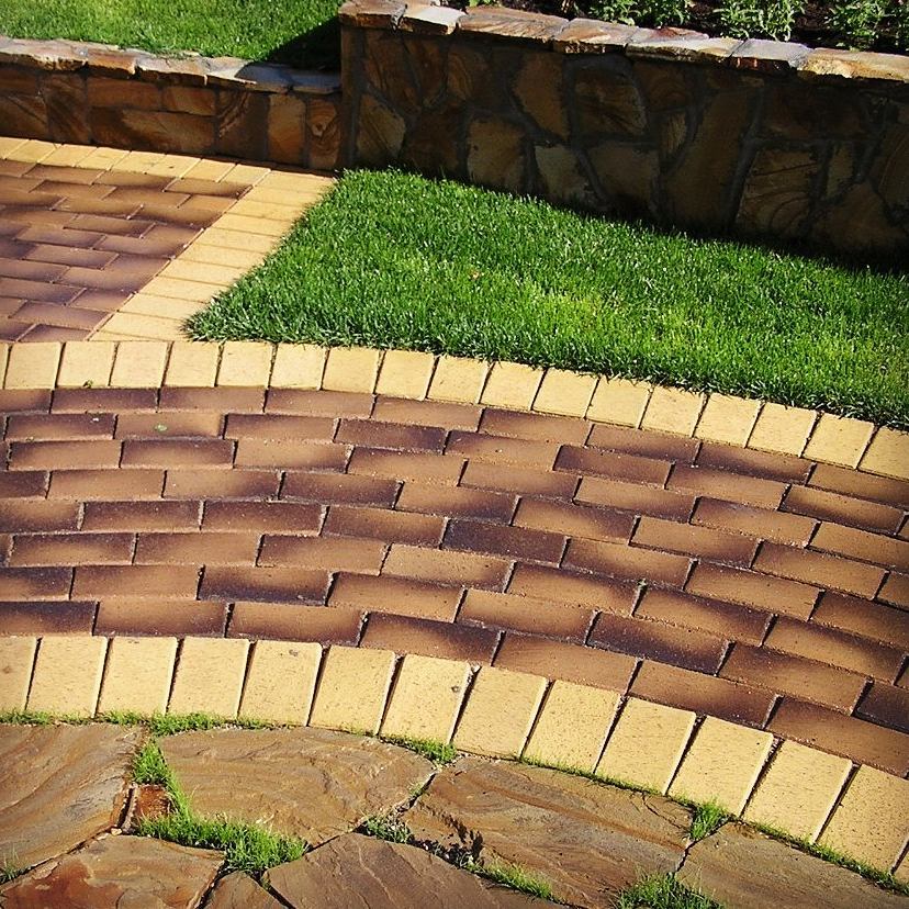 Укладка брусчатки