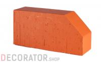 Кирпич фигурный полнотелый Lode Janka F6 гладкий, 250*120*65 мм