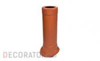 Вентиляционная труба VILPE 100/ИЗ/500, кирпичный