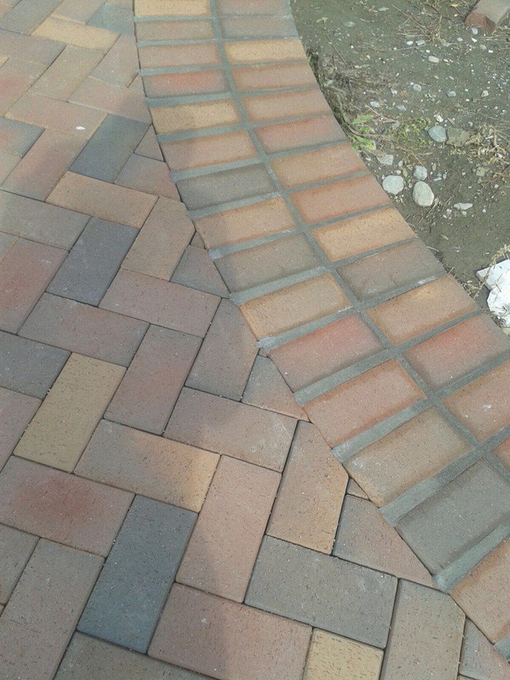 Укладка брусчатки