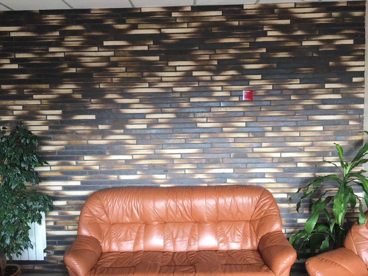 Укладка клинкера и камня в интерьере