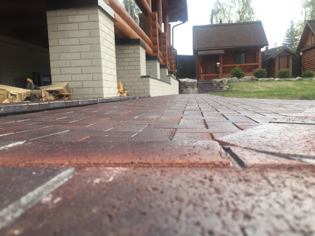 Укладка брусчатки