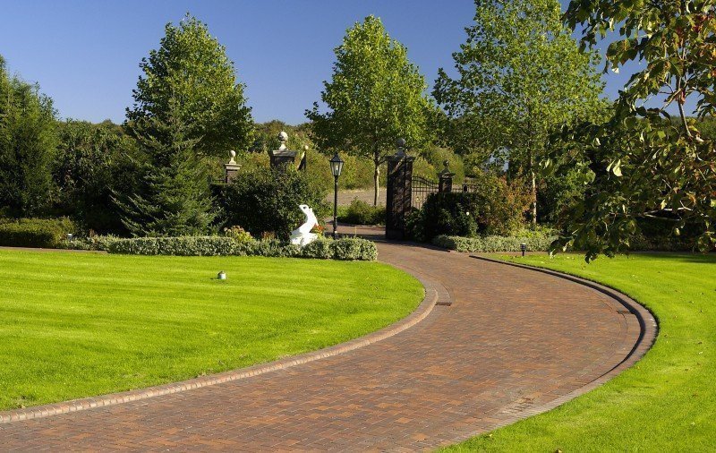 Укладка брусчатки