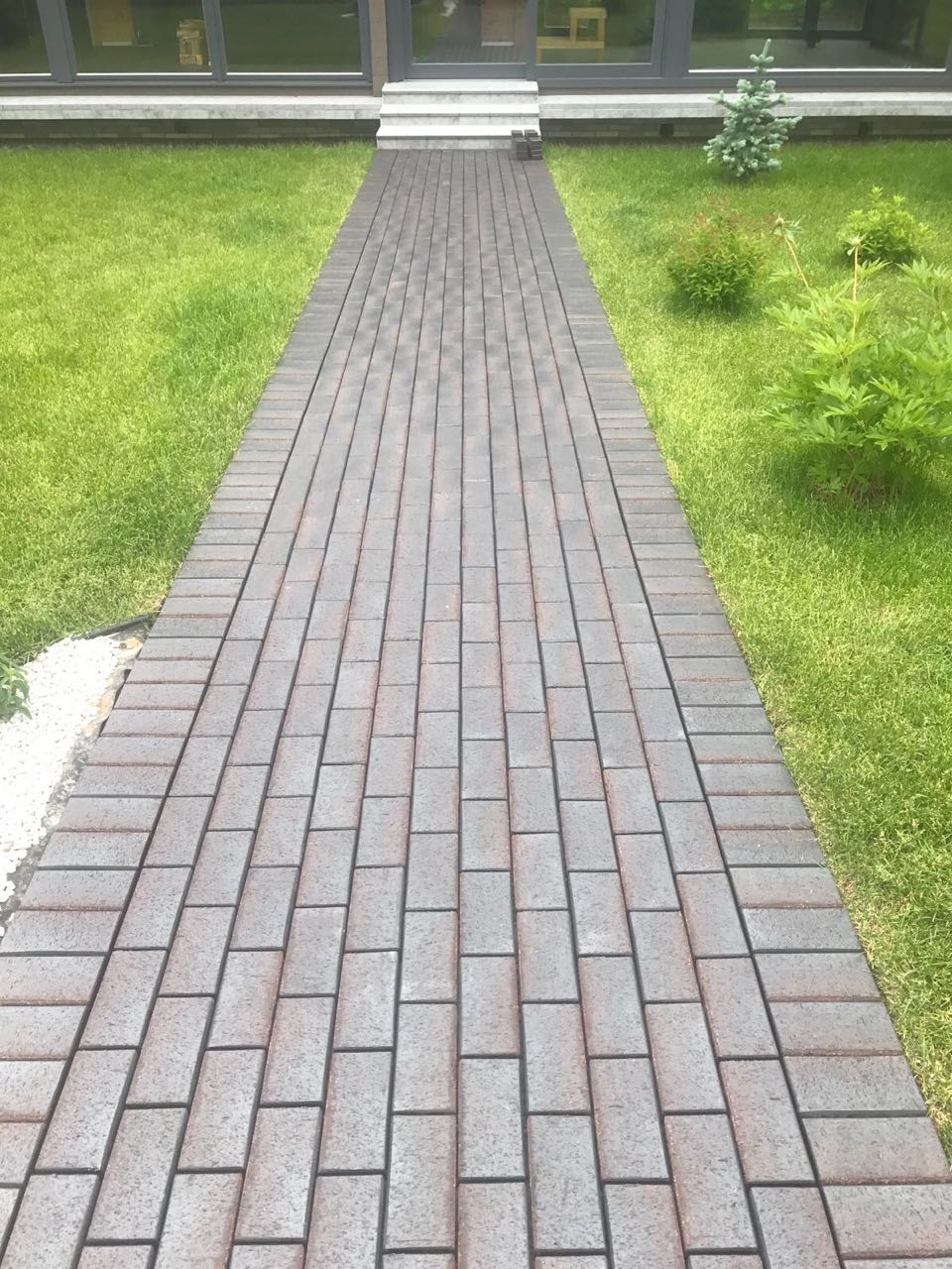 Укладка брусчатки