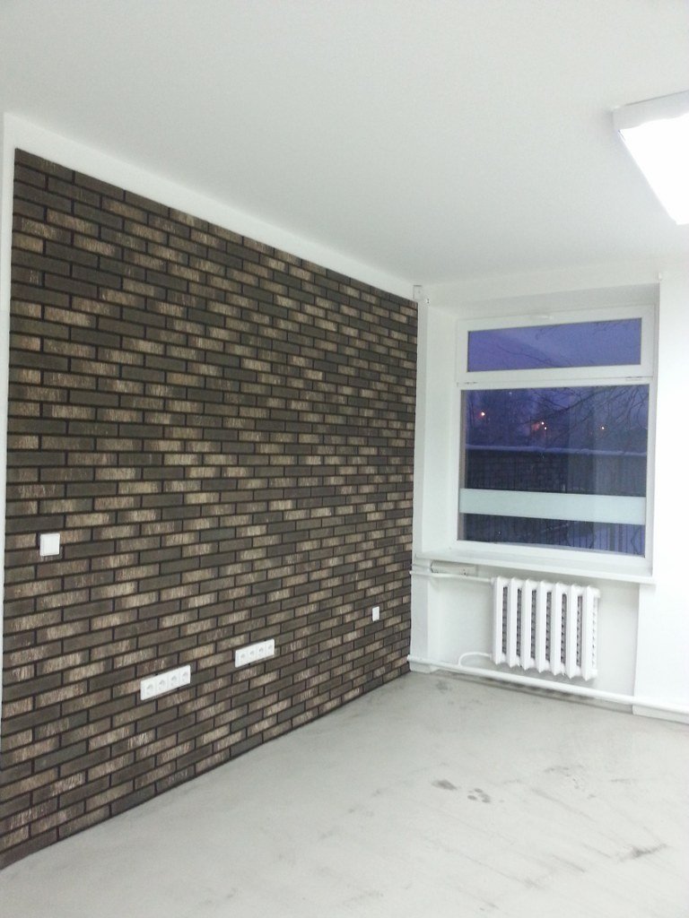 Укладка клинкера и камня в интерьере