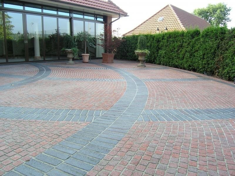 Укладка брусчатки