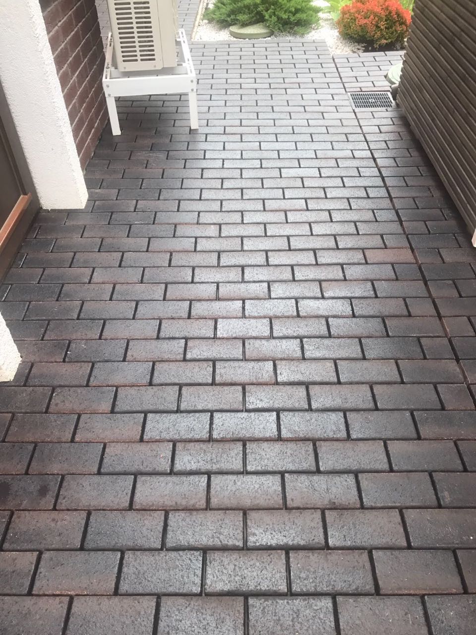 Укладка брусчатки