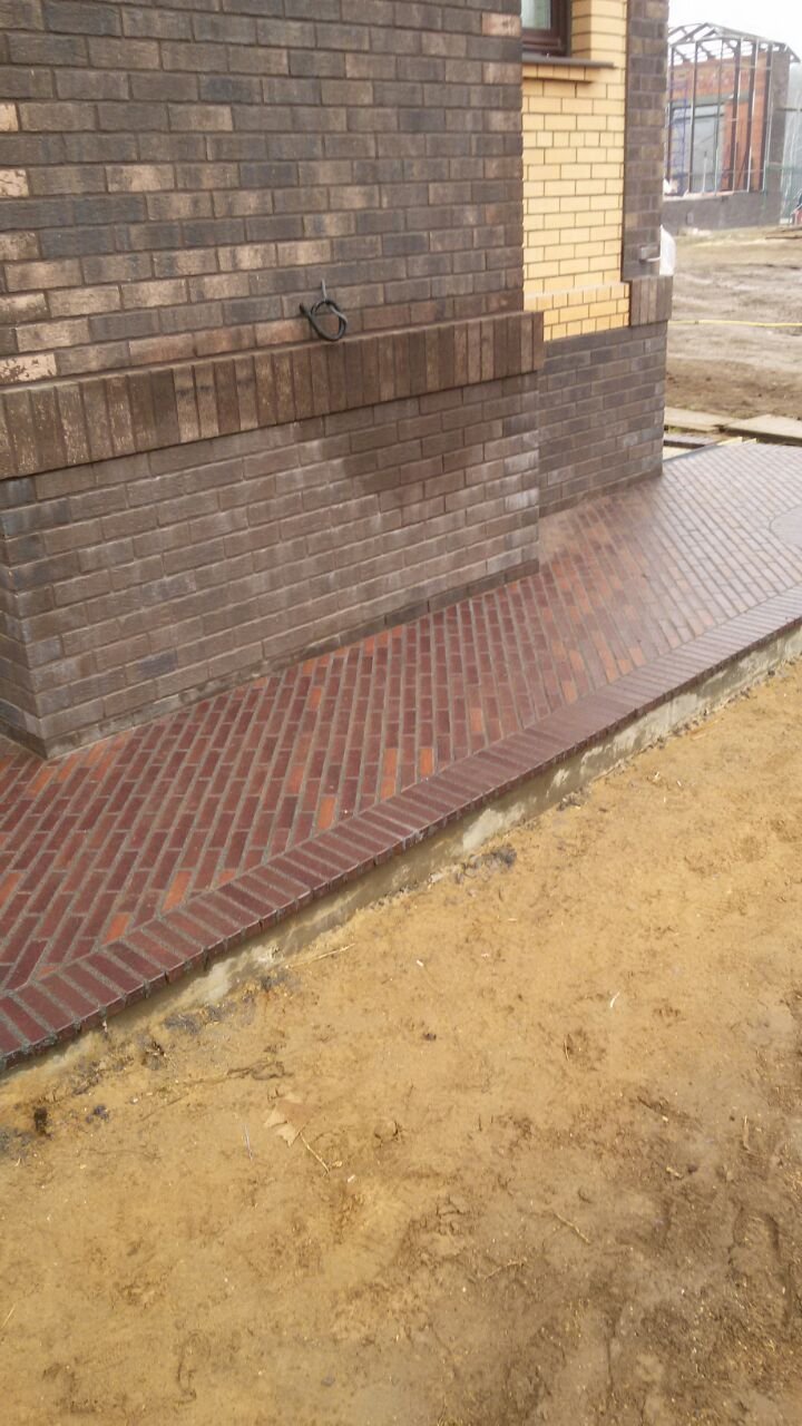 Укладка брусчатки