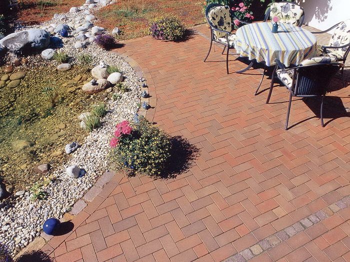 Укладка брусчатки