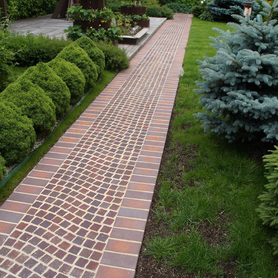 Укладка брусчатки